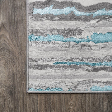 Batten Modern Stripe Area Rug